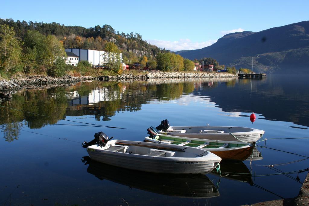 Sauda Fjord Camping Saudasjøen Exterior foto