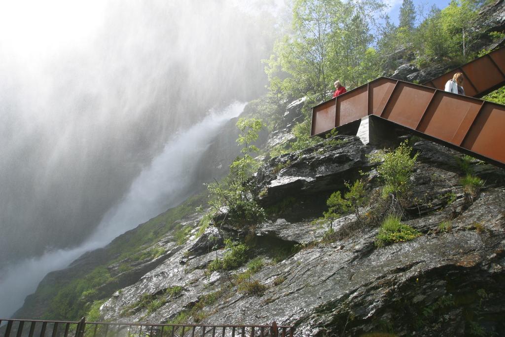 Sauda Fjord Camping Saudasjøen Exterior foto